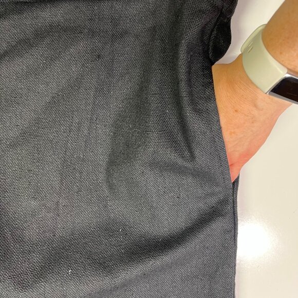 NWT Mytholon Size S Black Kilian Short Trouser Canvas Tie Waist Cuffs LARP - Picture 10 of 10